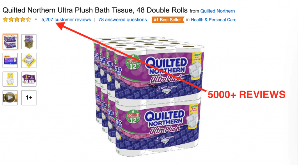 This toilet paper has 5k+ REVIEWS