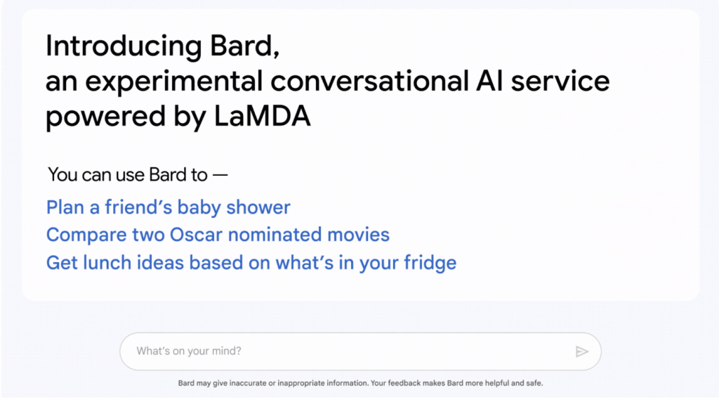 Image of Google Bard Introduction